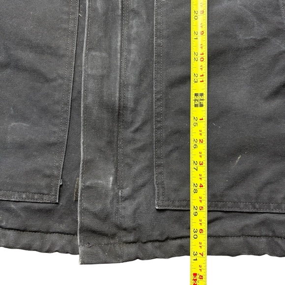 Carhartt C26 Coat Mens XL Blue Sandstone Duck Canvas Quilt Lined Shasta *Read - Picture 9 of 12